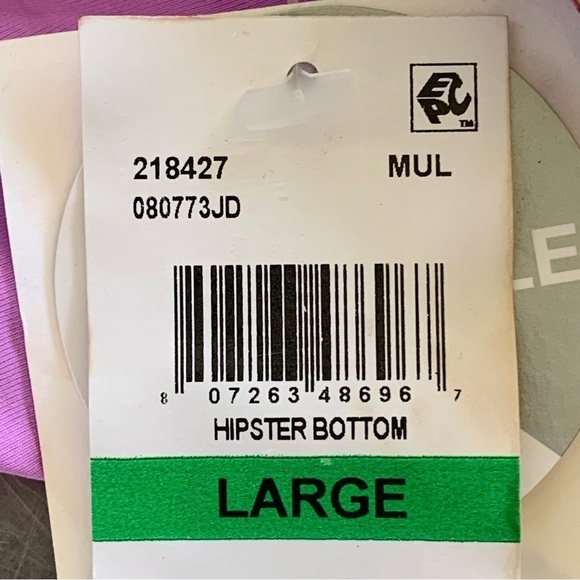 🆕 Becca Adela Hipster Bottom Bikini Swimsuit Women’s Size Large - Picture 5 of 10